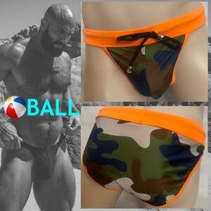 Ball Low Rise Swimsuit 30-36" waist Nylon/spandex Gently worn No size or fabric